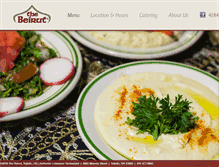 Tablet Screenshot of beirutrestaurant.com